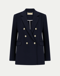Katharine Double-Breasted Blazer in Navy