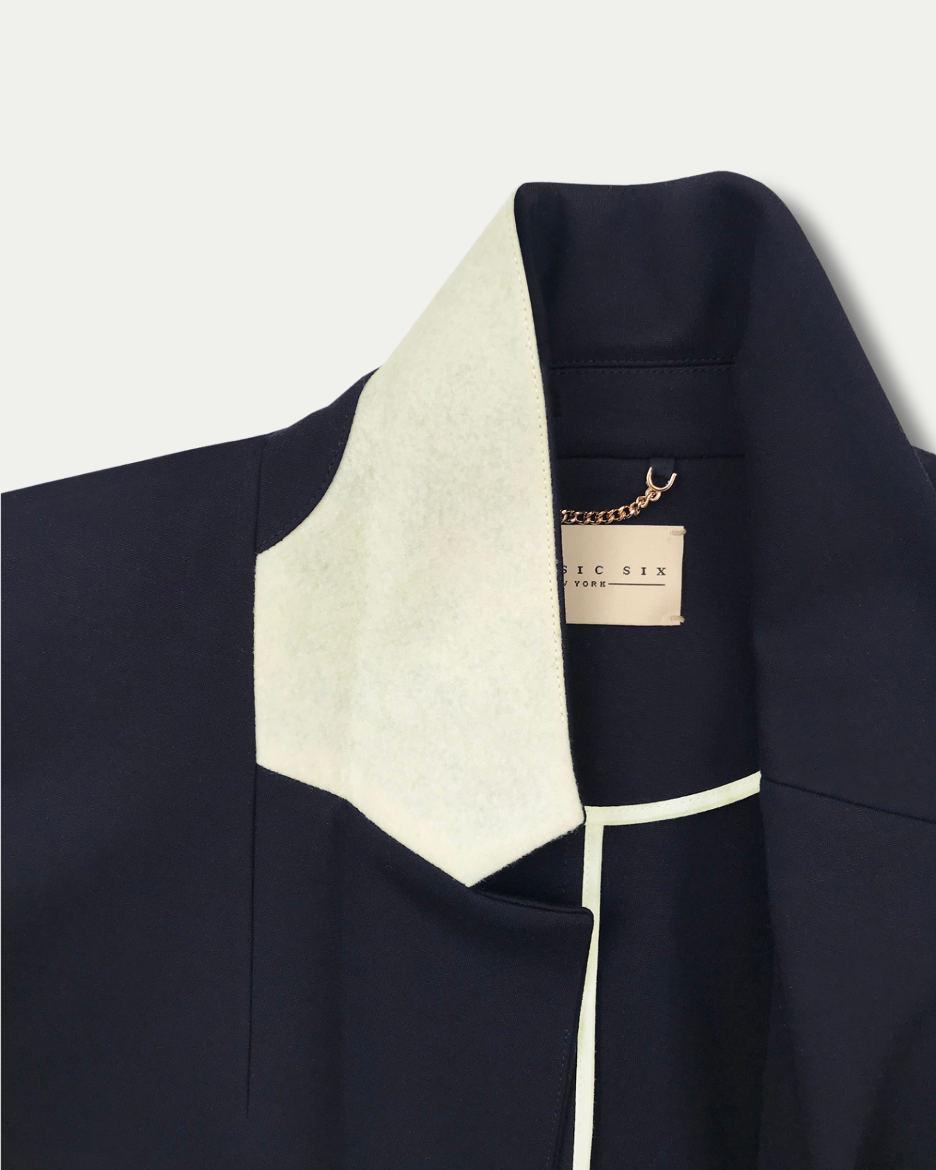 Katharine Double-Breasted Blazer in Navy